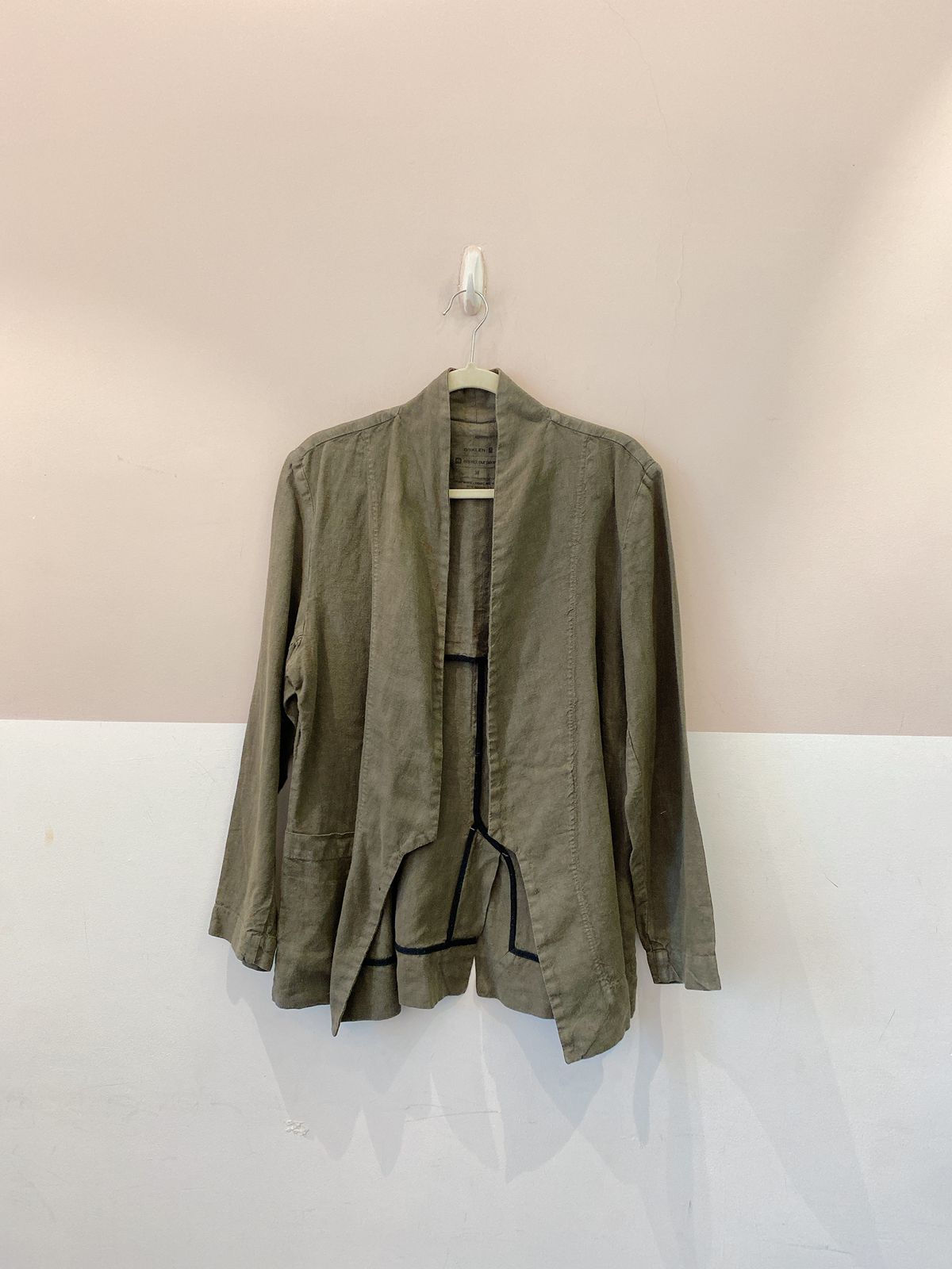 Blazer musgo linho Osklen M